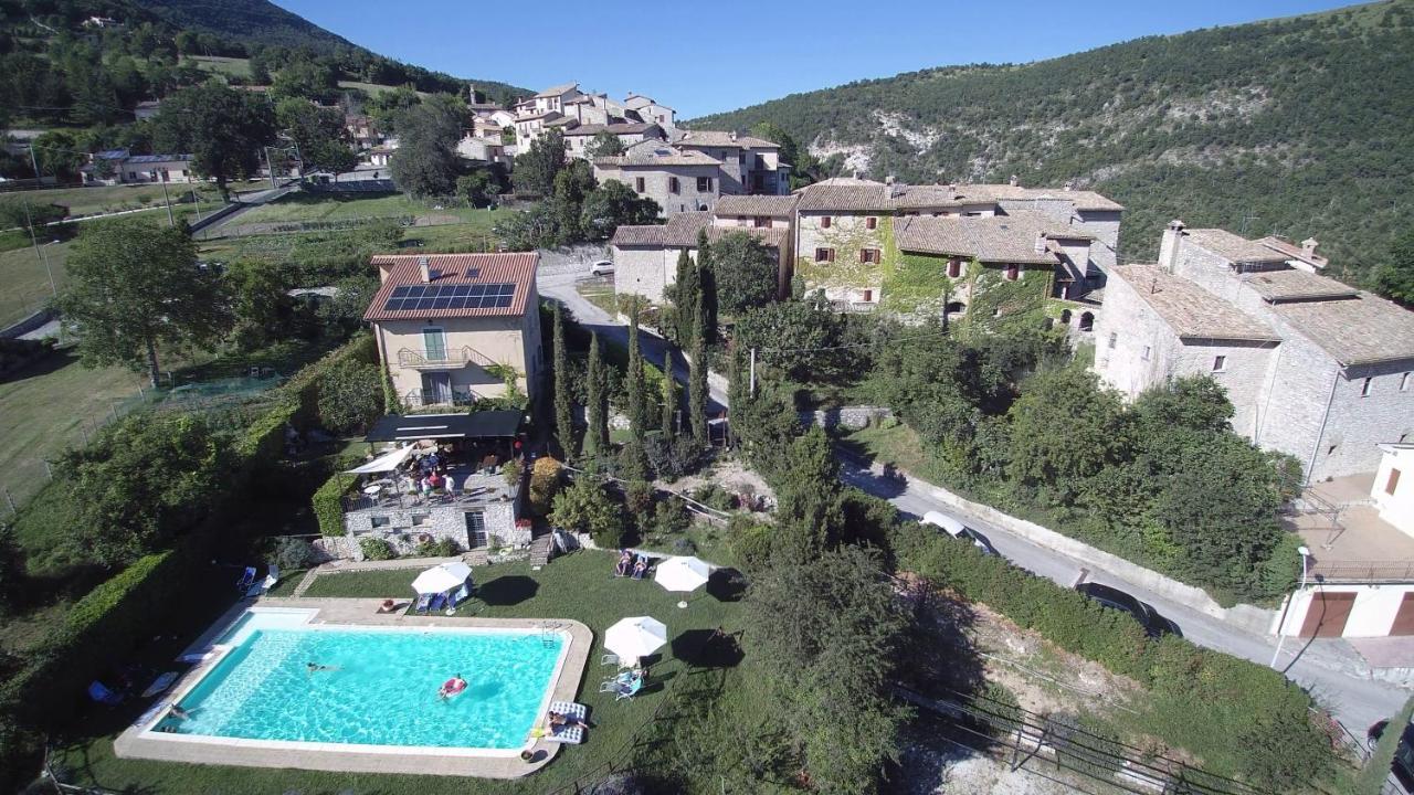 Agriturismo Roccagelli Vallo di Nera Εξωτερικό φωτογραφία
