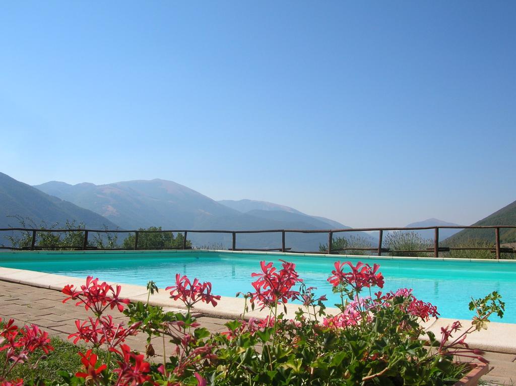 Agriturismo Roccagelli Vallo di Nera Εξωτερικό φωτογραφία