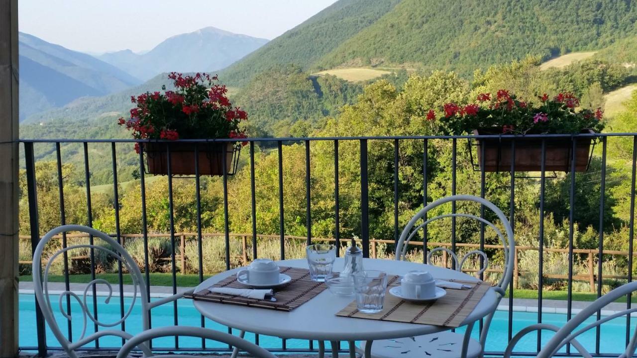 Agriturismo Roccagelli Vallo di Nera Εξωτερικό φωτογραφία