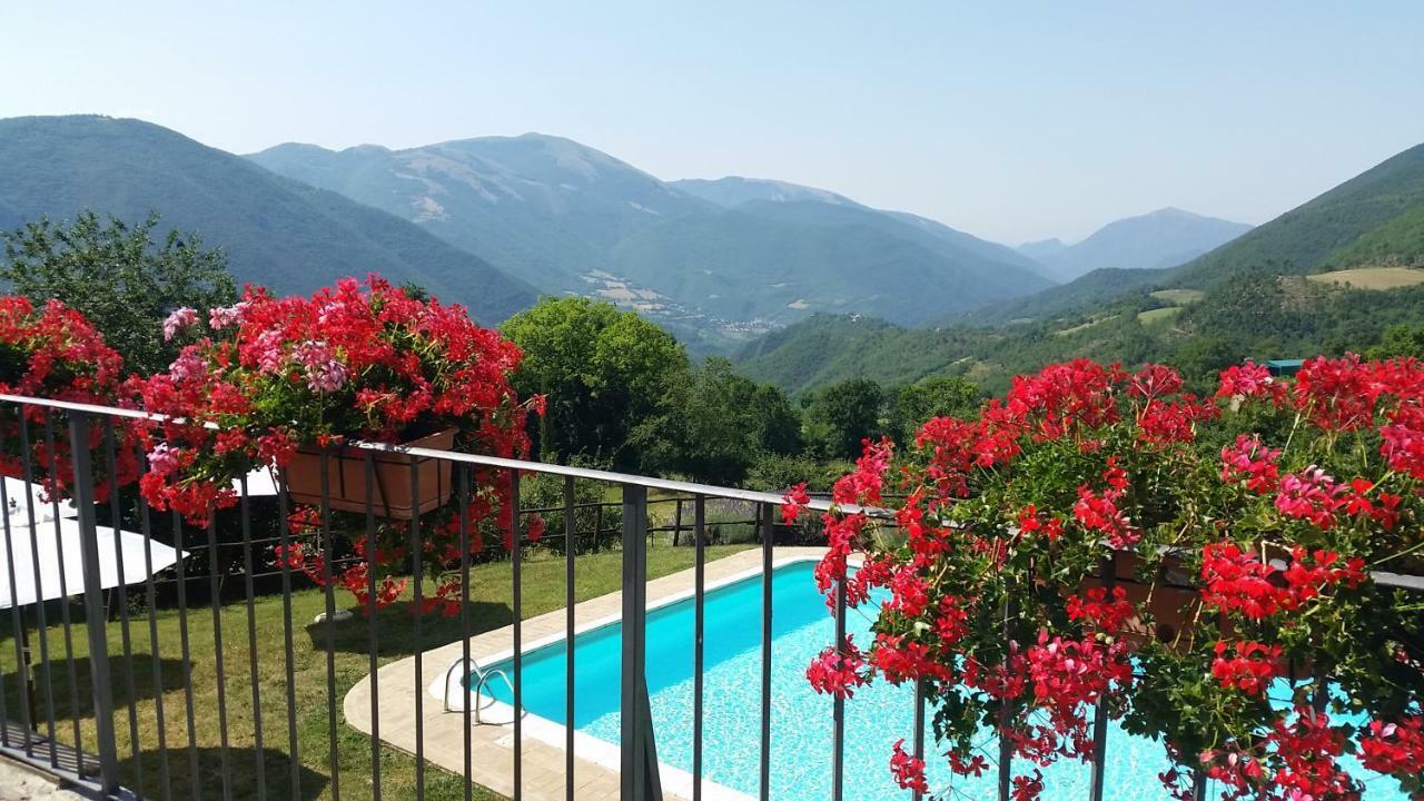 Agriturismo Roccagelli Vallo di Nera Εξωτερικό φωτογραφία