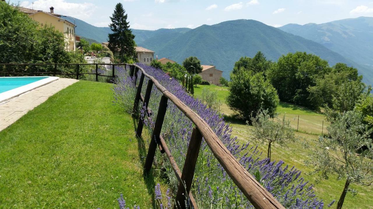 Agriturismo Roccagelli Vallo di Nera Εξωτερικό φωτογραφία